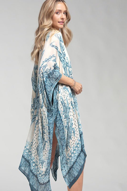 Pleasant Appearance Kimono - Uptown Boutique Ramona