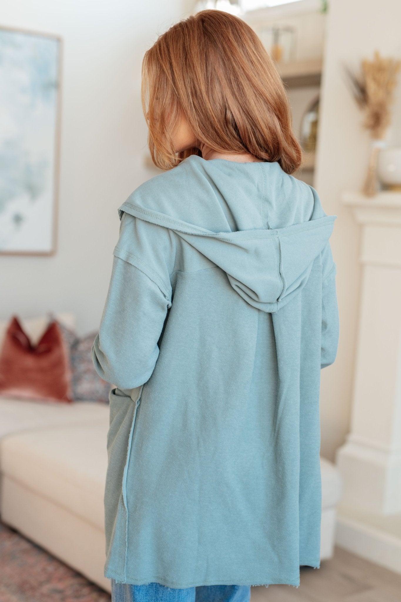 Please Proceed Hooded Cardigan (Online Exclusive) - Uptown Boutique Ramona