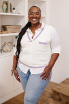 Power Girl Sweater Vest (Online Exclusive) - Uptown Boutique Ramona