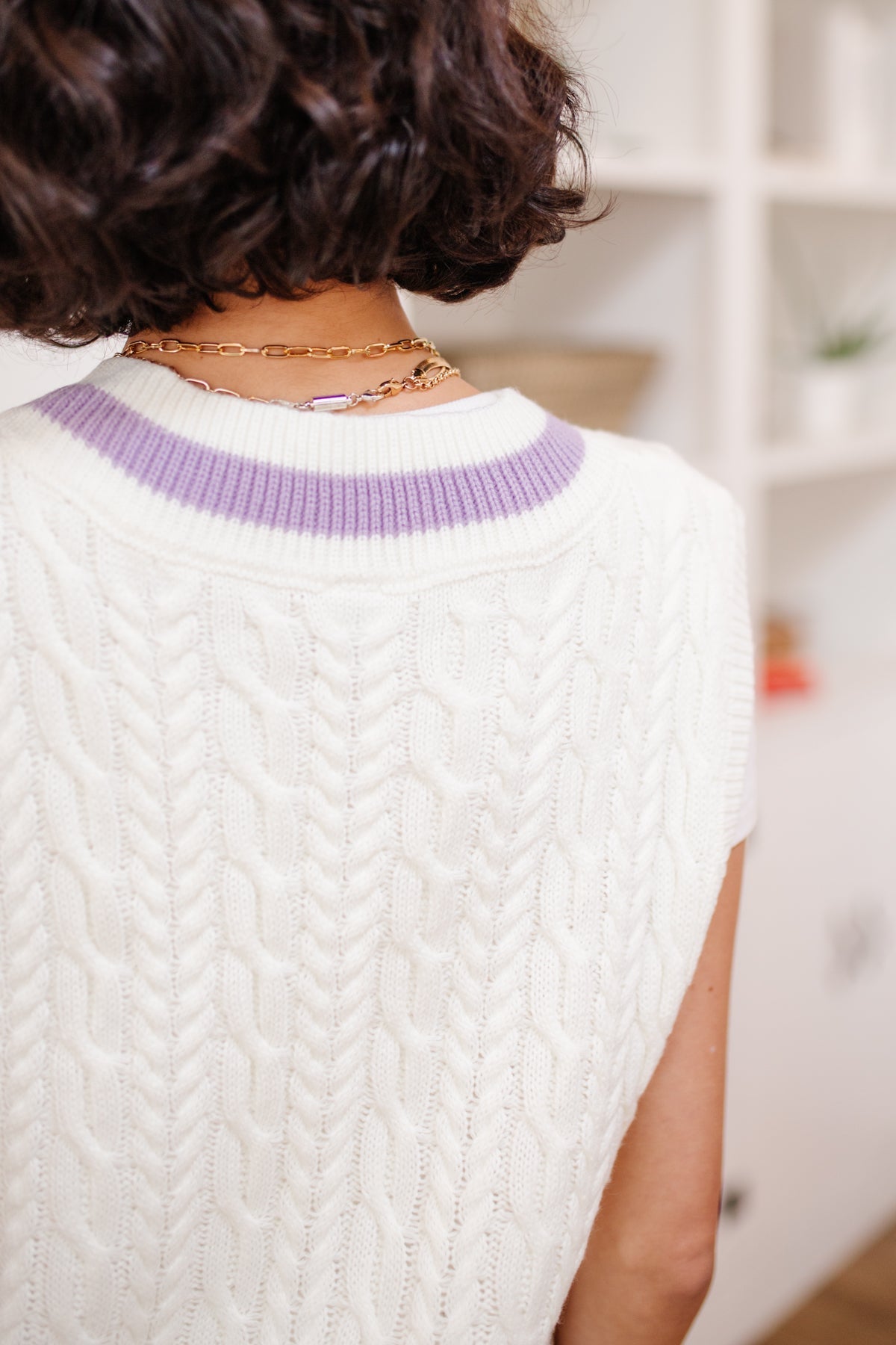 Power Girl Sweater Vest (Online Exclusive) - Uptown Boutique Ramona