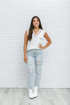 Power Girl Sweater Vest (Online Exclusive) - Uptown Boutique Ramona