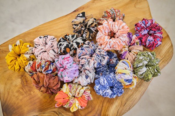 Printed Scrunchies - Uptown Boutique Ramona