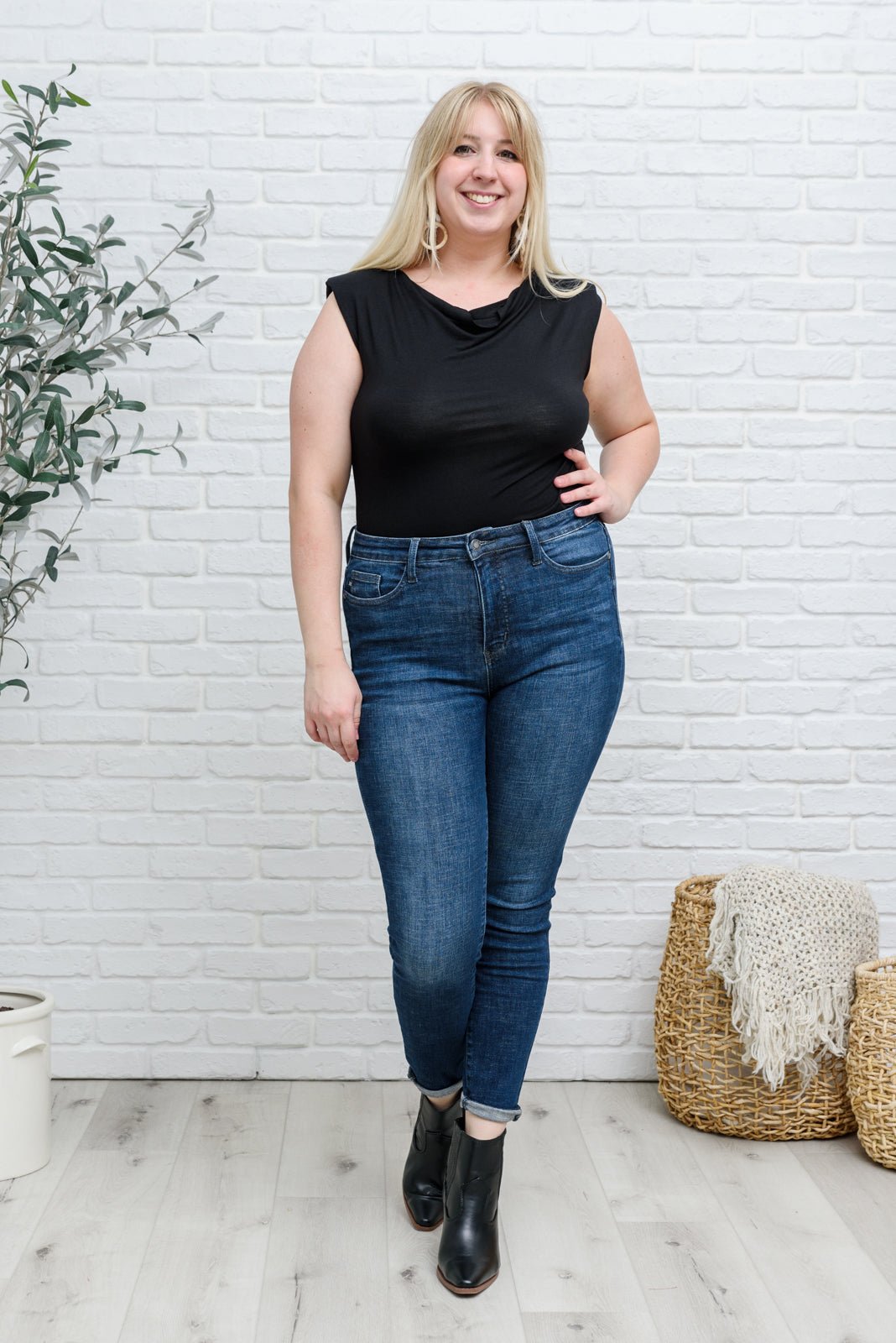 Promise Bodysuit in Black (Online Exclusive) - Uptown Boutique Ramona