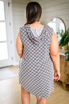 Pump Me Up Hooded Dress (Online Exclusive) - Uptown Boutique Ramona