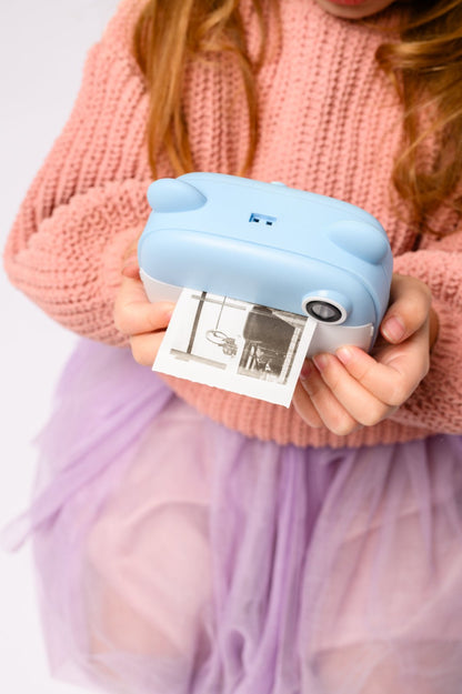 Quick Print Childrens Camera in Blue (Online Exclusive) - Uptown Boutique Ramona