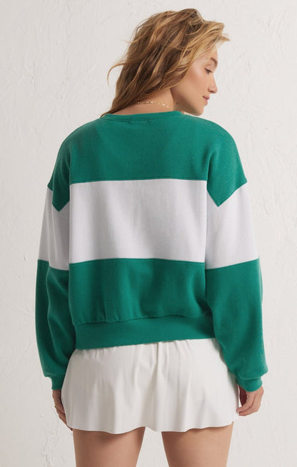 RACQUET SWEATSHIRT - Uptown Boutique Ramona