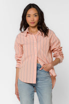Randall Stripe Shirt - Uptown Boutique Ramona