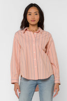 Randall Stripe Shirt - Uptown Boutique Ramona