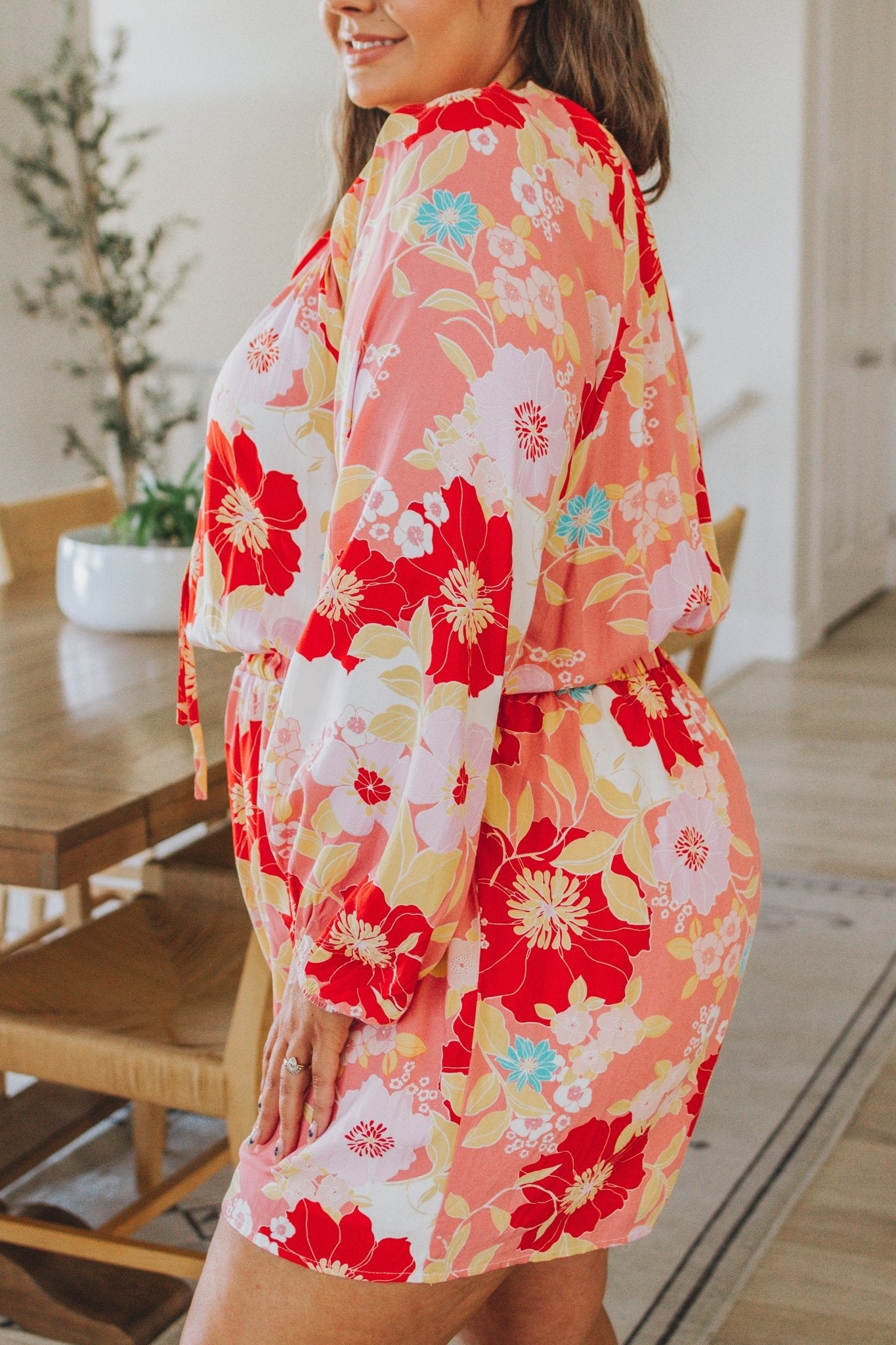 Rare Beauty Floral Romper (Online Exclusive) - Uptown Boutique Ramona