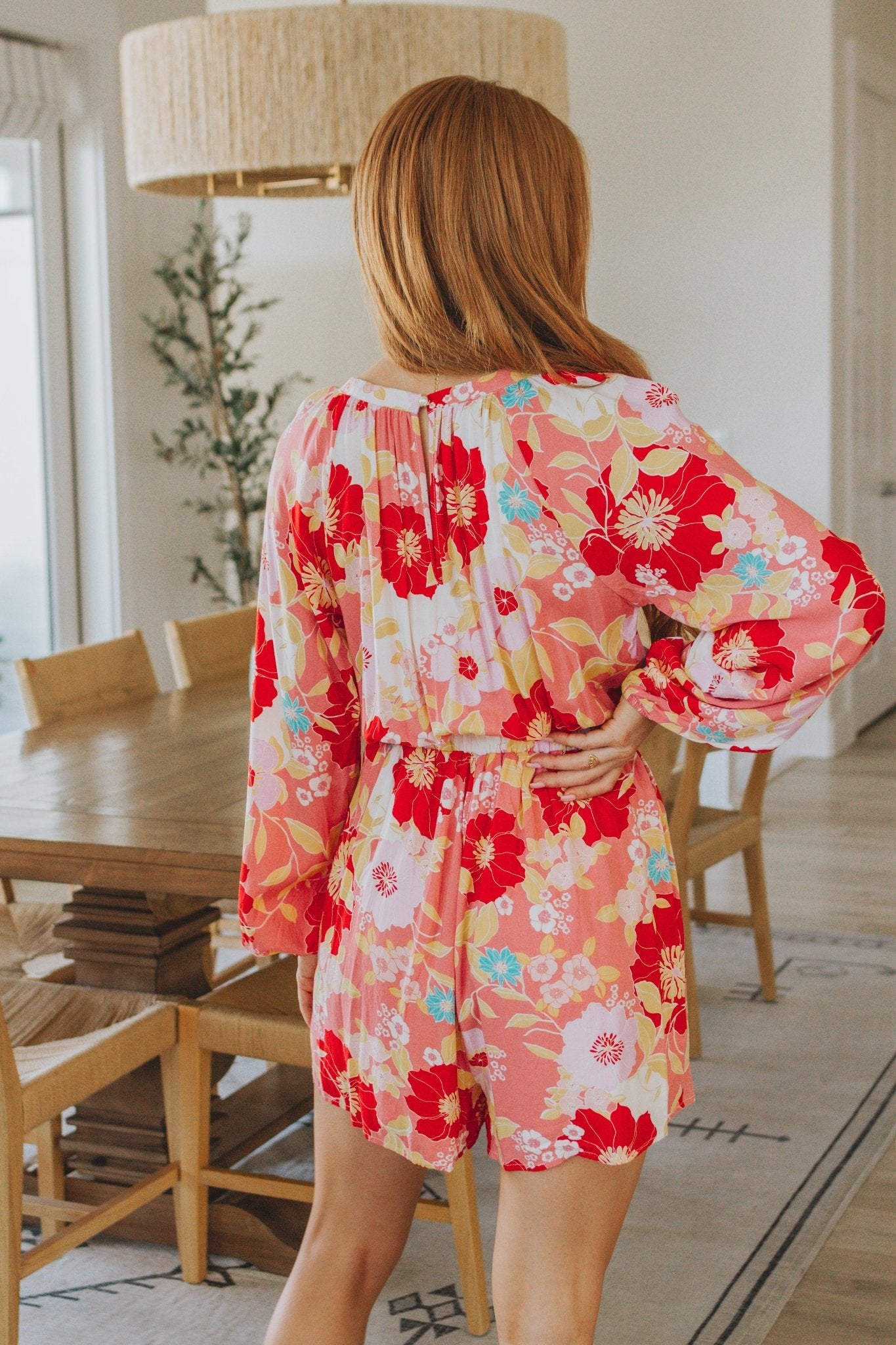 Rare Beauty Floral Romper (Online Exclusive) - Uptown Boutique Ramona