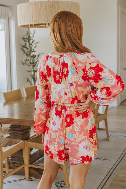 Rare Beauty Floral Romper (Online Exclusive) - Uptown Boutique Ramona