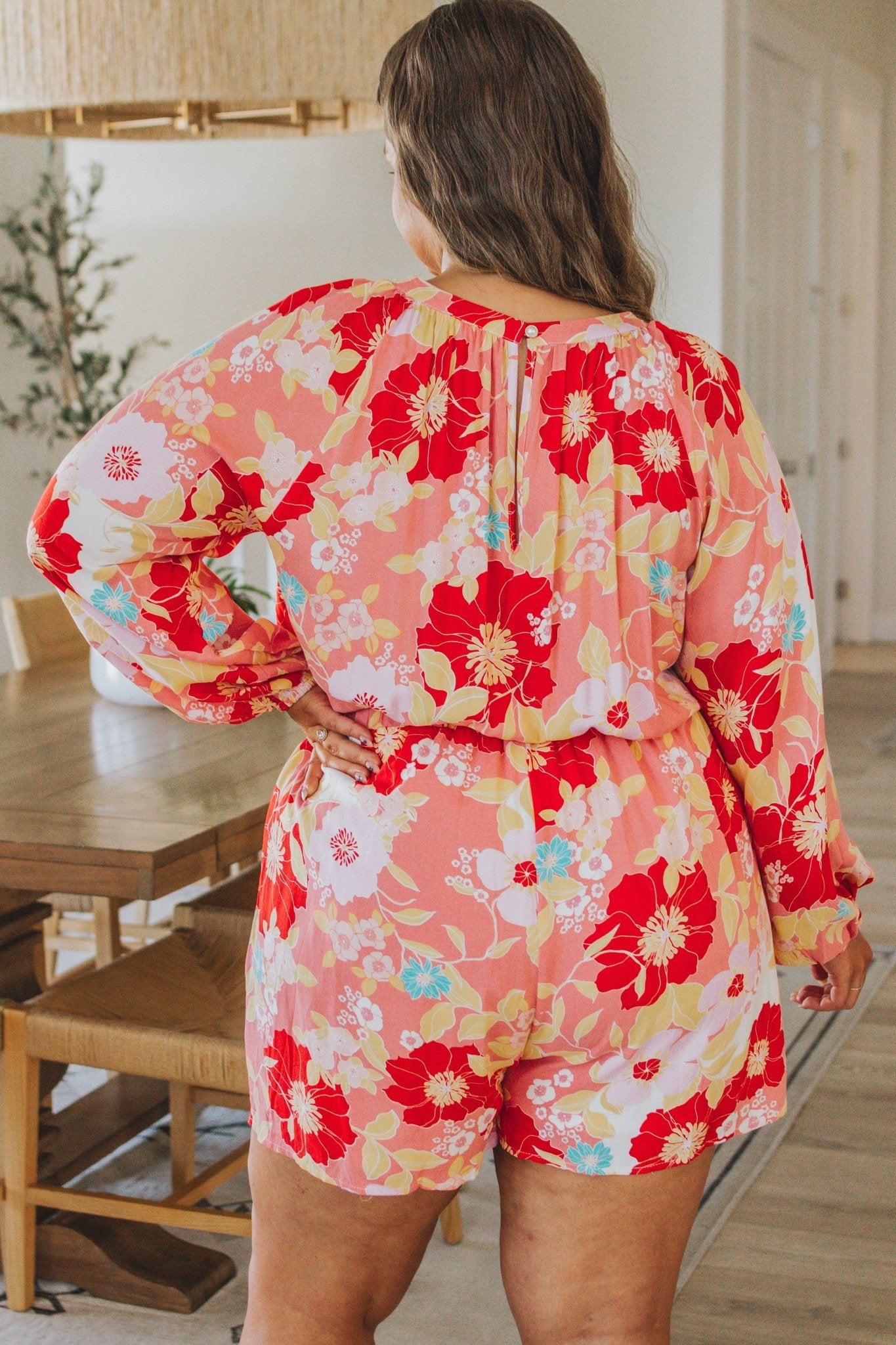 Rare Beauty Floral Romper (Online Exclusive) - Uptown Boutique Ramona