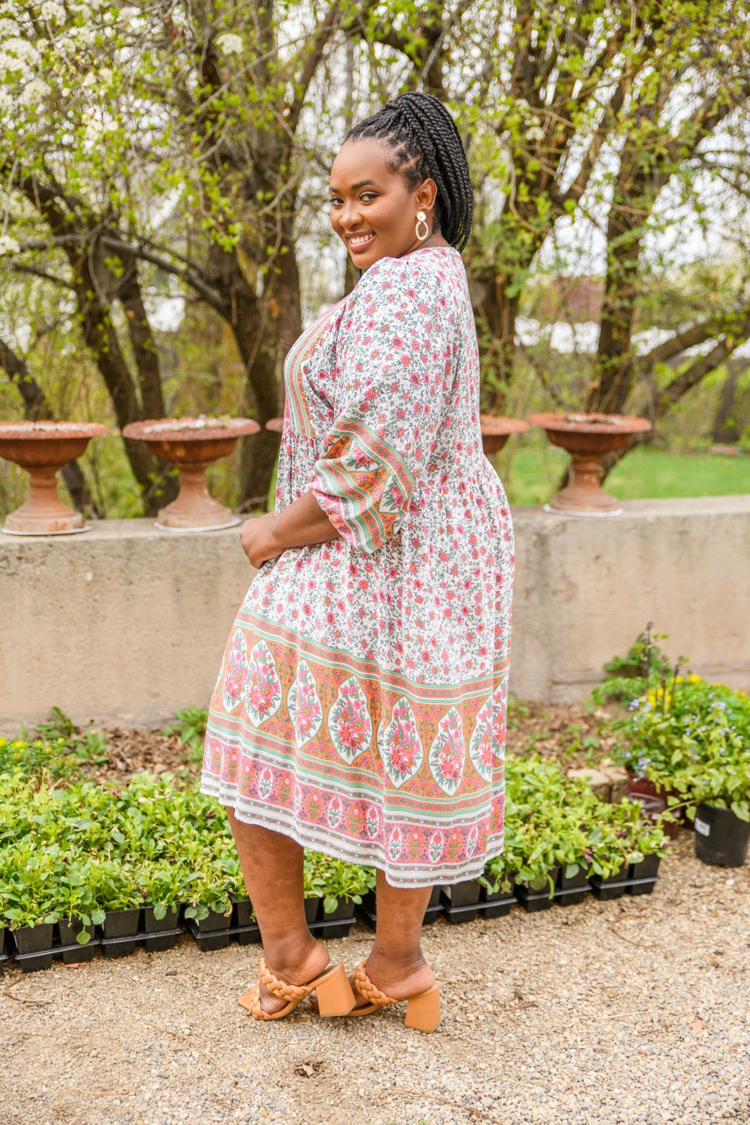 Ready To Garden Dress (Online Exclusive) - Uptown Boutique Ramona