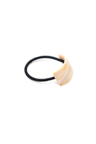 Rectangle Cuff Hair Tie Elastic in Ivory (Online Exclusive) - Uptown Boutique Ramona