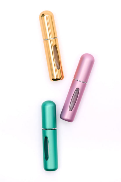 Refillable Travel Perfume Atomizer Set of 3 (Online Exclusive) - Uptown Boutique Ramona