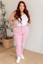 Regina High Rise Garment Dyed Denim Jogger (Online Exclusive) - Uptown Boutique Ramona