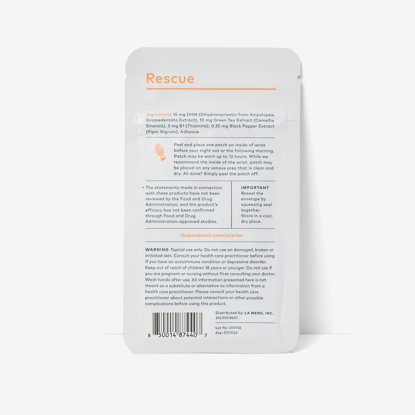 Rescue Patch - 4 count - Uptown Boutique Ramona