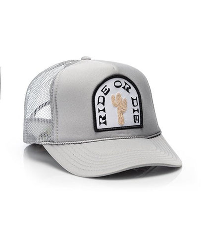 Ride or Die Patch Trucker Hat - Uptown Boutique Ramona