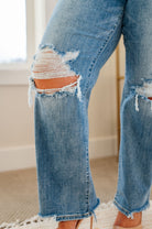 Rose High Rise 90's Straight Jeans in Light Wash (Online Exclusive) - Uptown Boutique Ramona