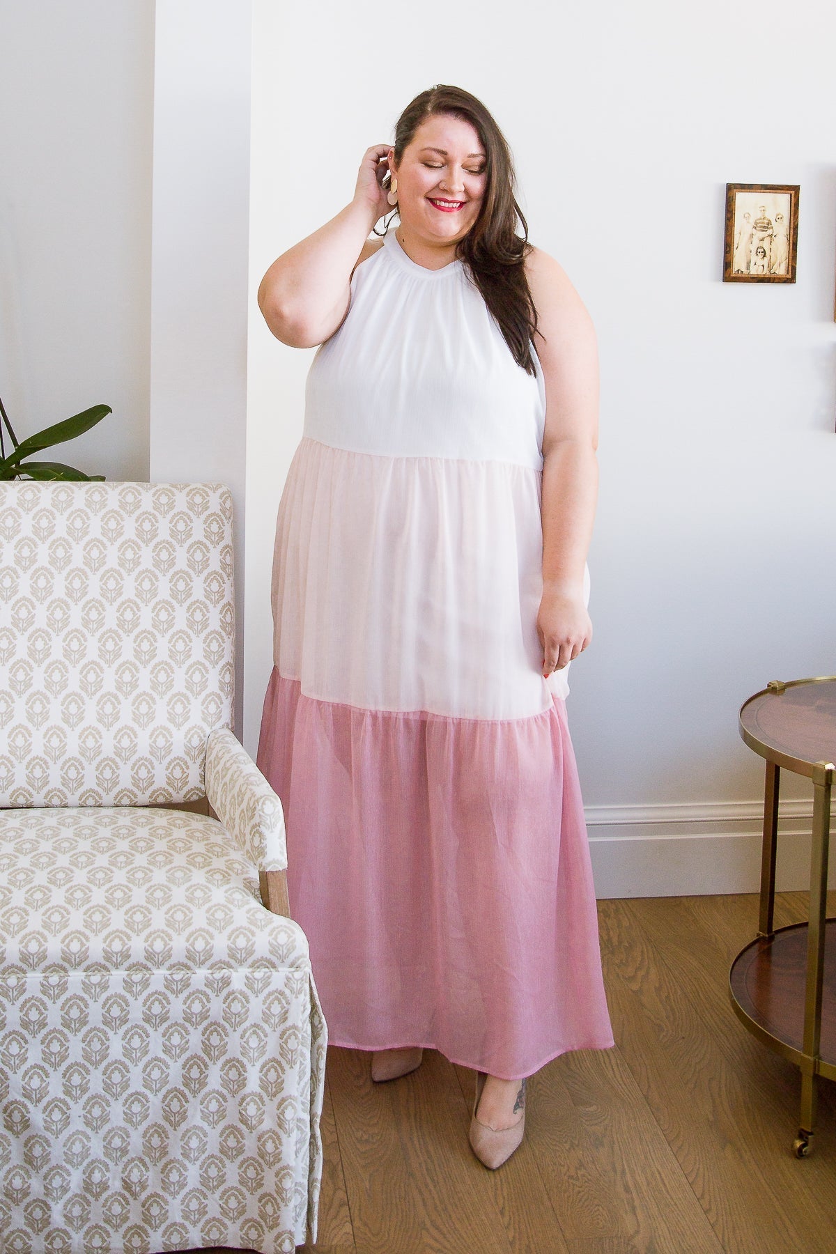 Rosè Maxi Dress (Online Exclusive) - Uptown Boutique Ramona