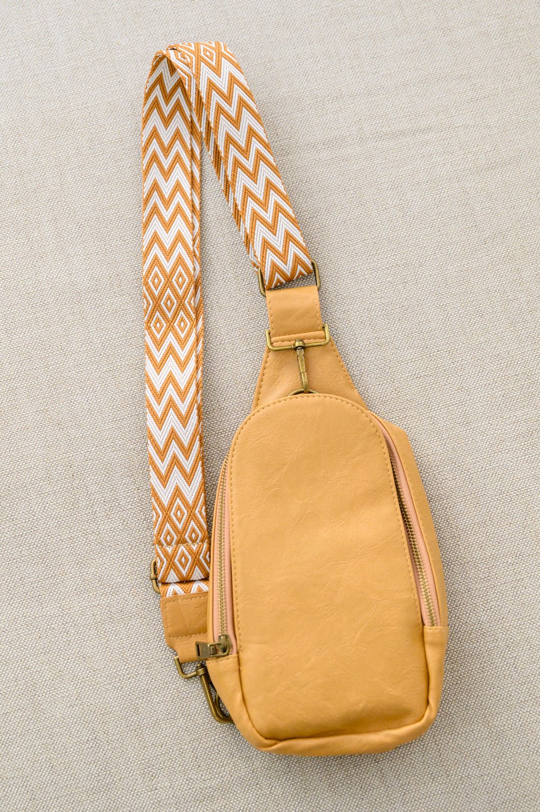 Rowan Sling Bag In Camel (Online Exclusive) - Uptown Boutique Ramona