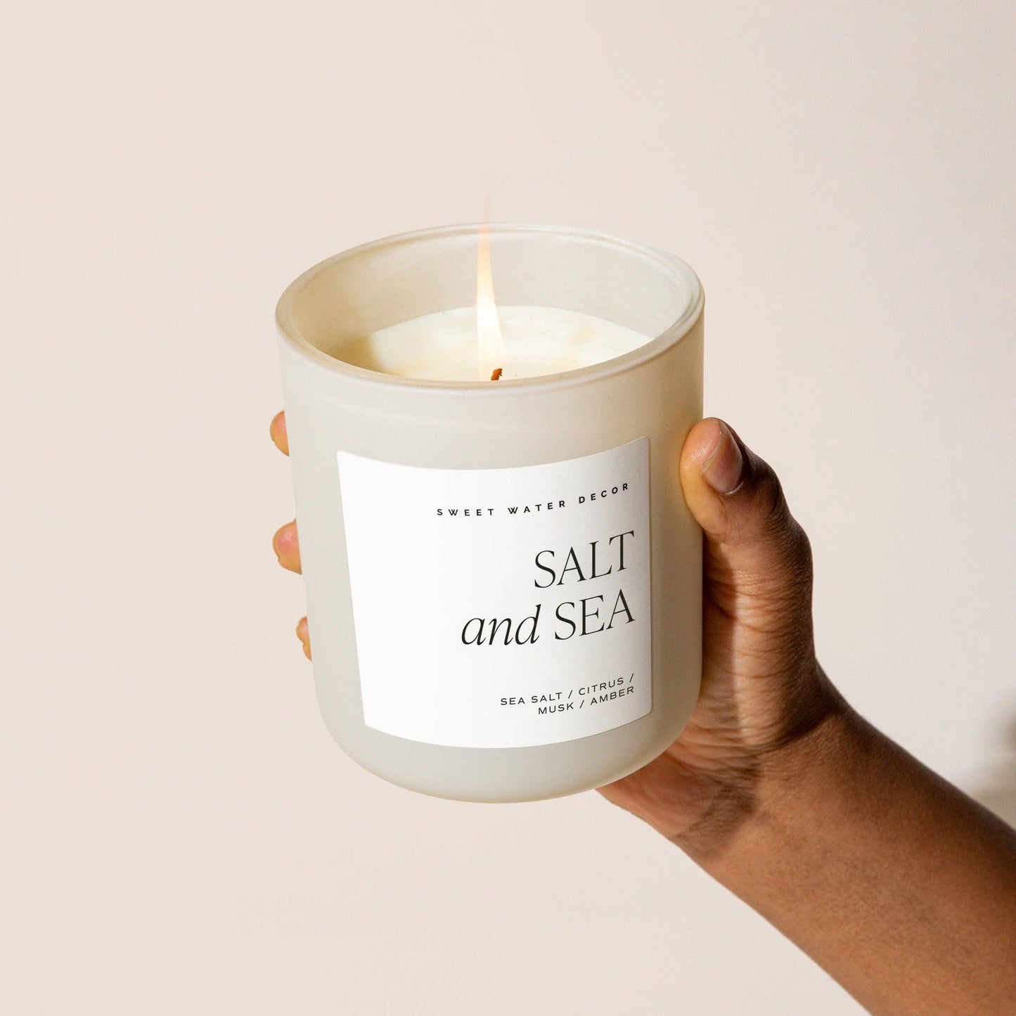 Salt and Sea Candle - Uptown Boutique Ramona