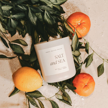 Salt and Sea Candle - Uptown Boutique Ramona