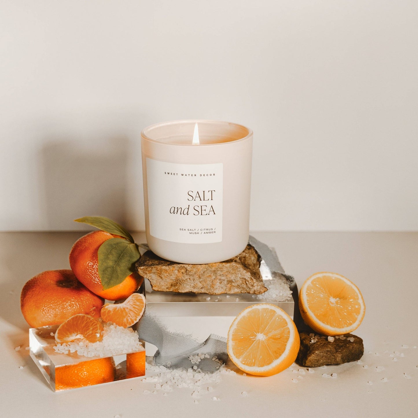 Salt and Sea Candle - Uptown Boutique Ramona