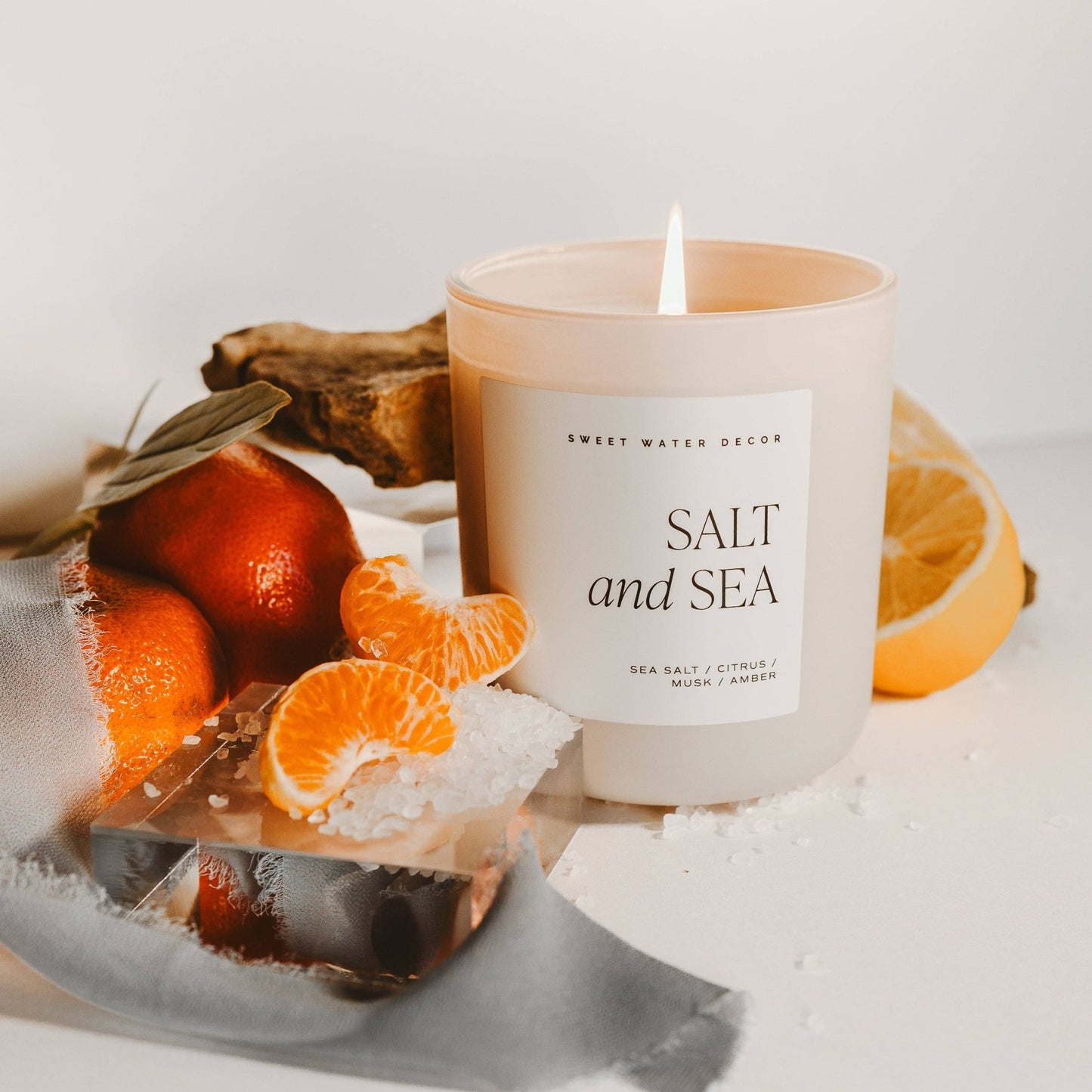 Salt and Sea Candle - Uptown Boutique Ramona