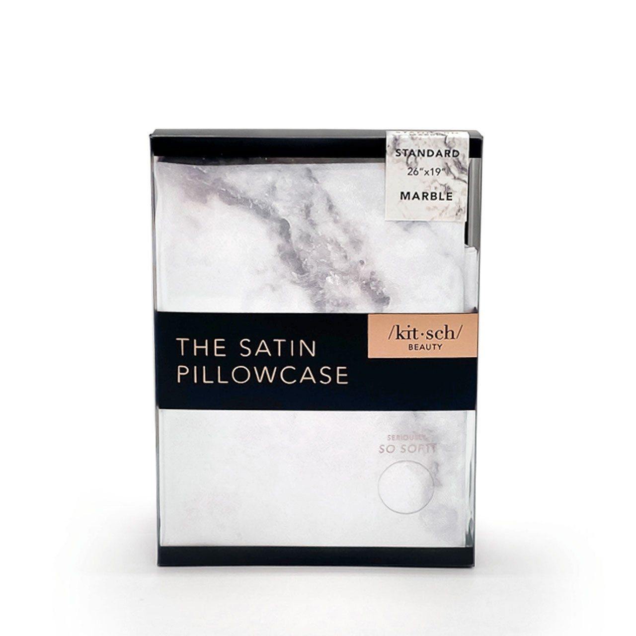 Satin Pillowcase - Marble - Uptown Boutique Ramona