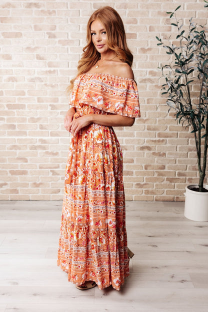 Say You Love Me Off Shoulder Dress (Online Exclusive) - Uptown Boutique Ramona