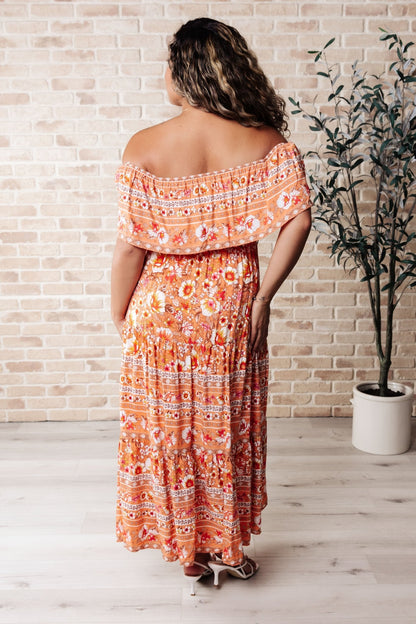 Say You Love Me Off Shoulder Dress (Online Exclusive) - Uptown Boutique Ramona