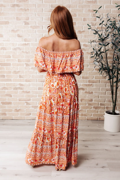 Say You Love Me Off Shoulder Dress (Online Exclusive) - Uptown Boutique Ramona