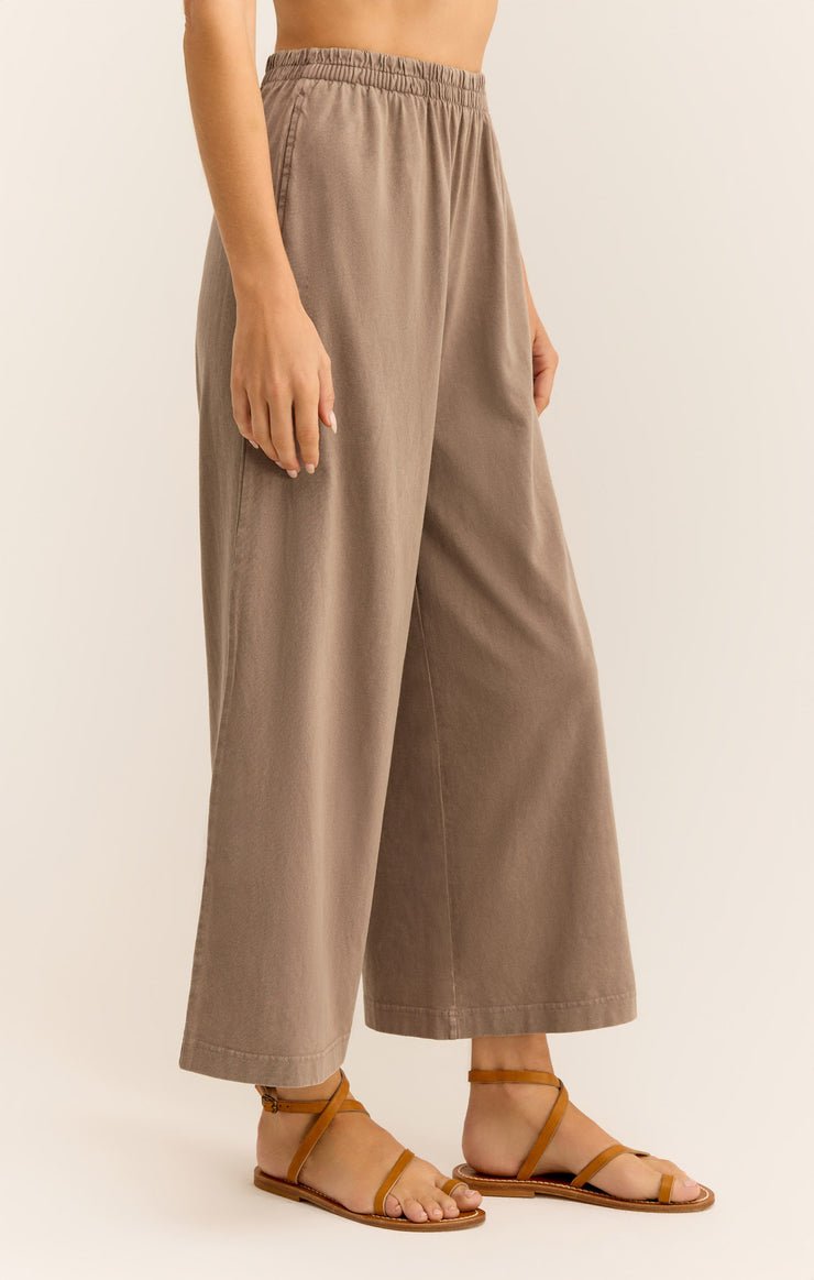 SCOUT JERSEY FLARE PANT - Uptown Boutique Ramona