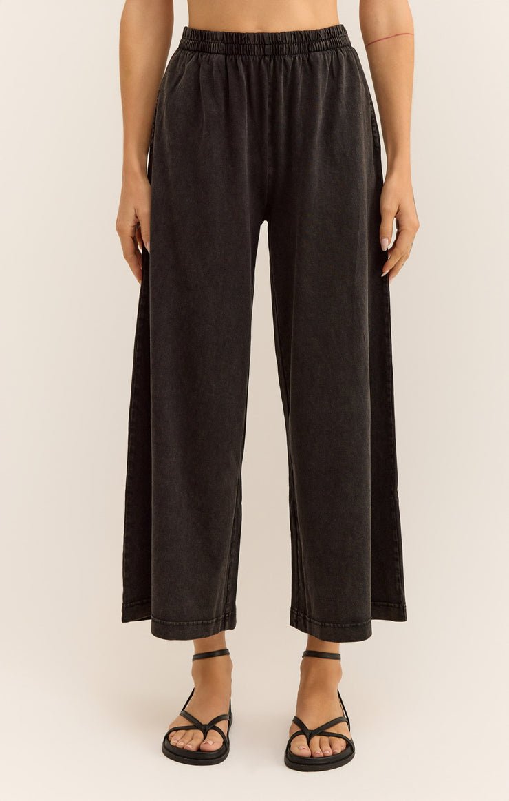 SCOUT JERSEY FLARE PANT - Uptown Boutique Ramona