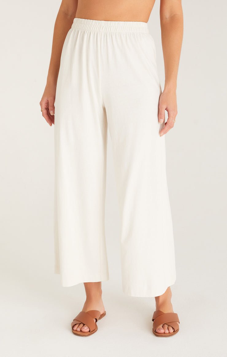 SCOUT JERSEY FLARE PANT - Uptown Boutique Ramona