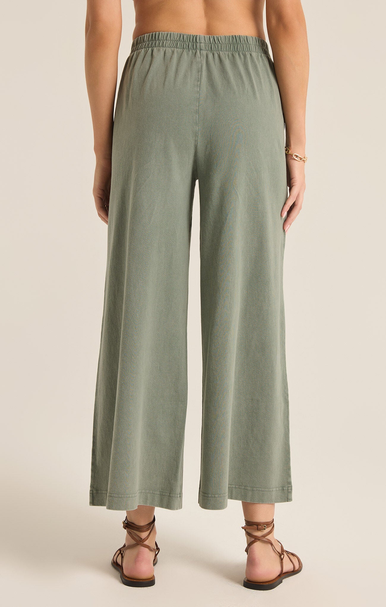 SCOUT JERSEY FLARE PANT - Uptown Boutique Ramona