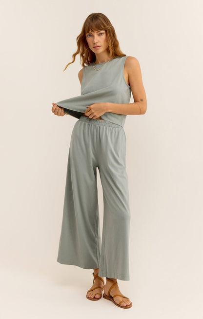 SCOUT JERSEY FLARE PANT - Uptown Boutique Ramona