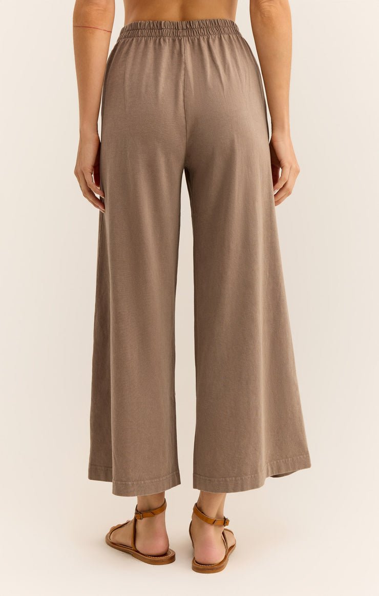 SCOUT JERSEY FLARE PANT - Uptown Boutique Ramona