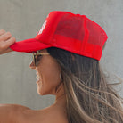 Second Place Racing Trucker Hat - Uptown Boutique Ramona
