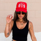 Second Place Racing Trucker Hat - Uptown Boutique Ramona