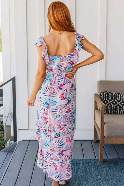 She Sells Sea Shells Maxi Dress (Online Exclusive) - Uptown Boutique Ramona