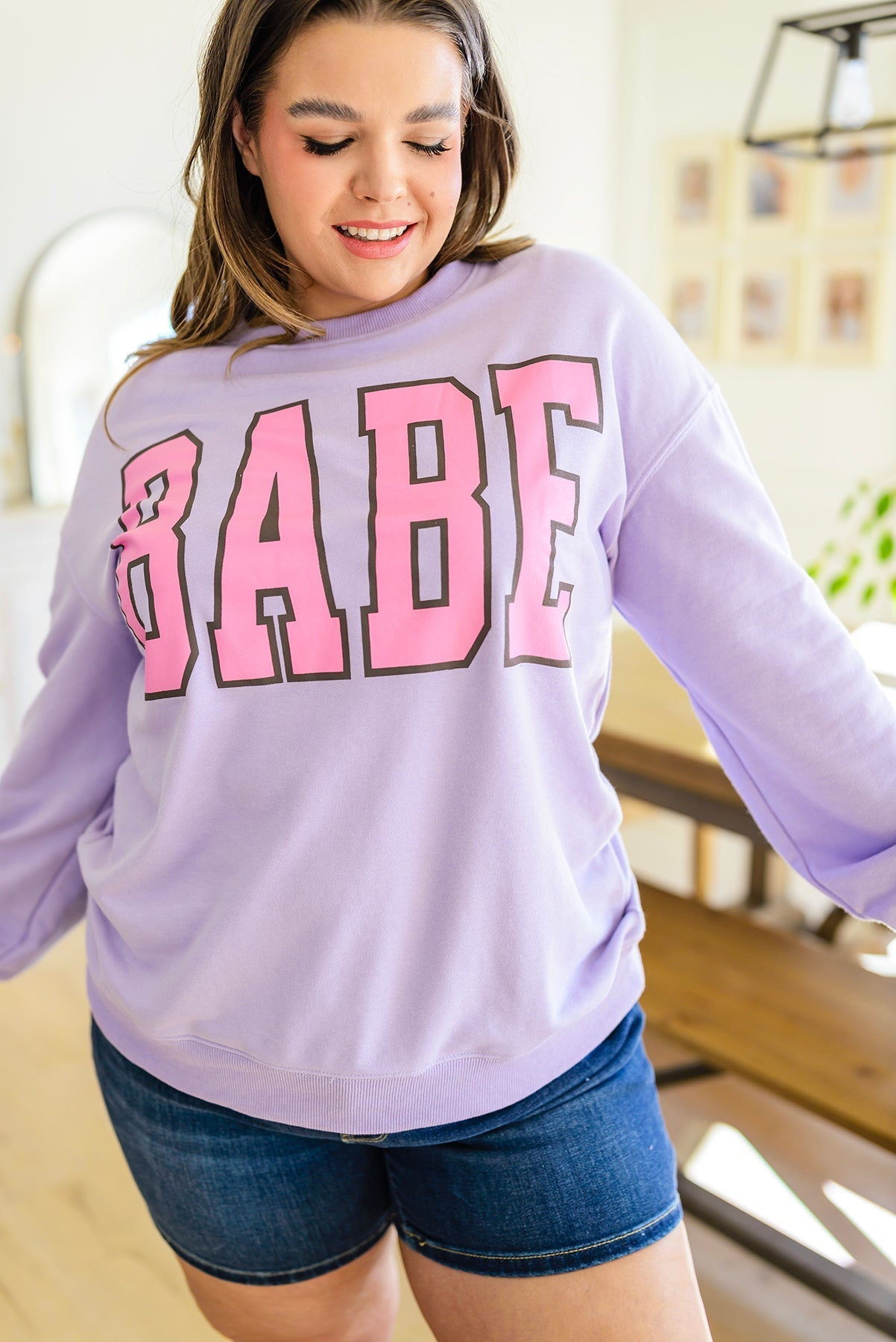 She's a Babe Sweater (Online Exclusive) - Uptown Boutique Ramona