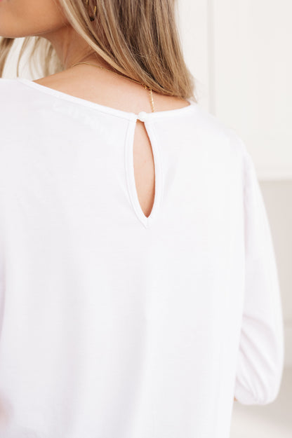 New Days Ahead White Blouse (Online Exclusive)