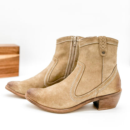 Smithy Suede Ankle Boot in Tan (Online Exclusive)