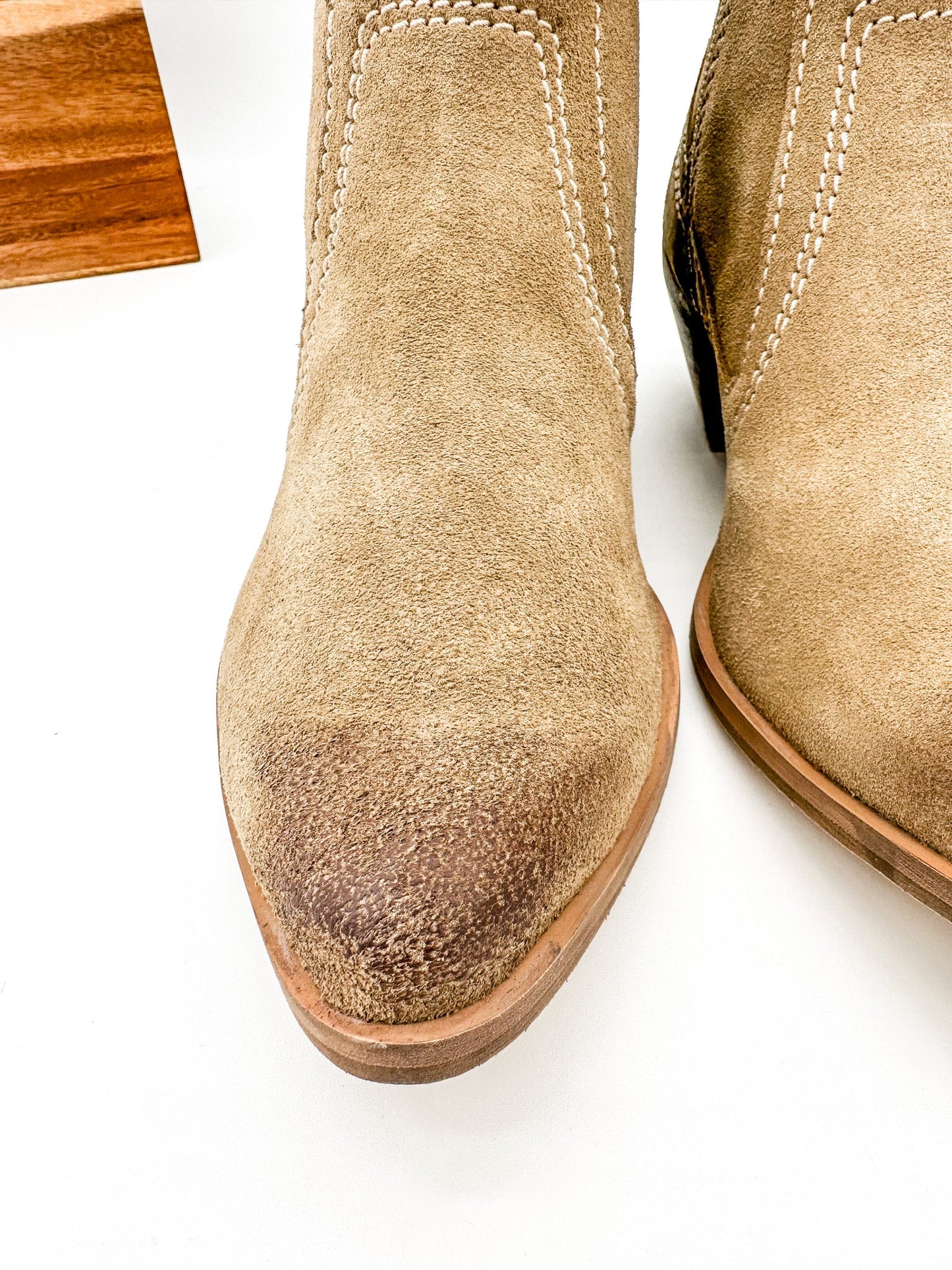 Smithy Suede Ankle Boot in Tan (Online Exclusive)