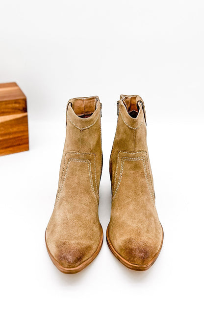 Smithy Suede Ankle Boot in Tan (Online Exclusive)