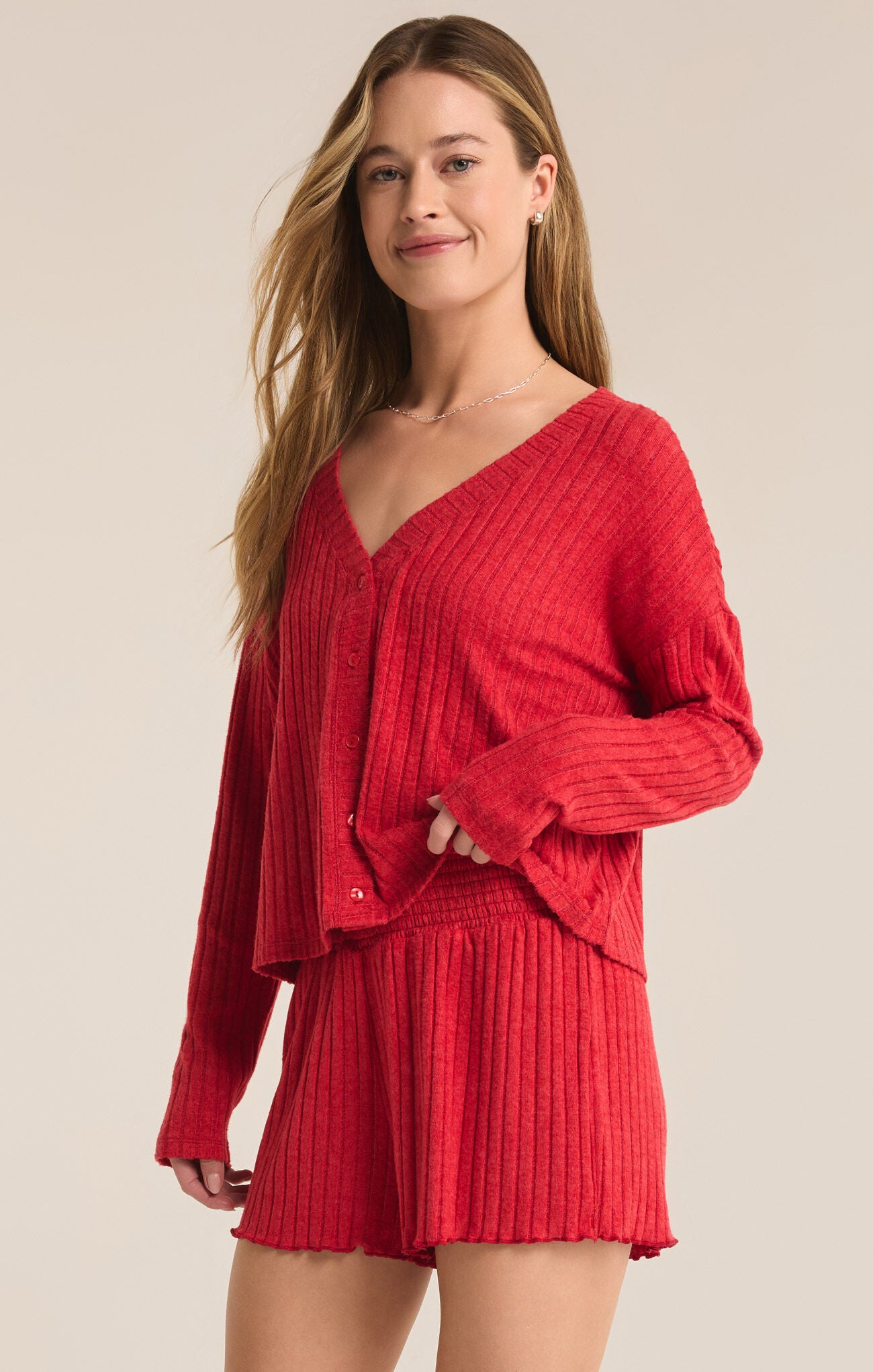 MARA LONG SLEEVE CARDIGAN TOP