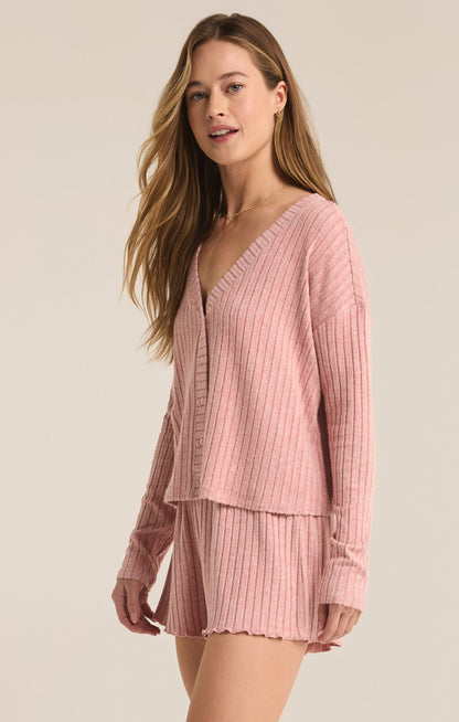 MARA LONG SLEEVE CARDIGAN TOP