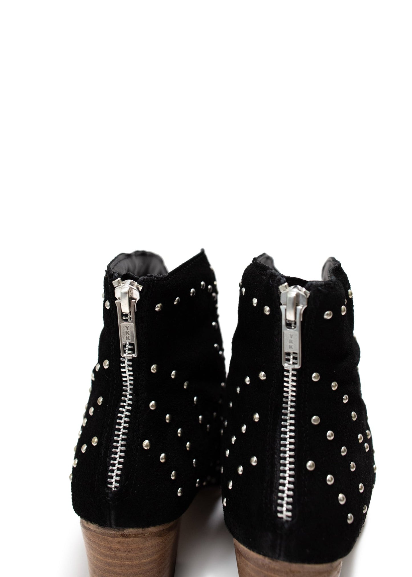 Twilight Studded Heeled Ankle Boot in Black (Online Exclusive)